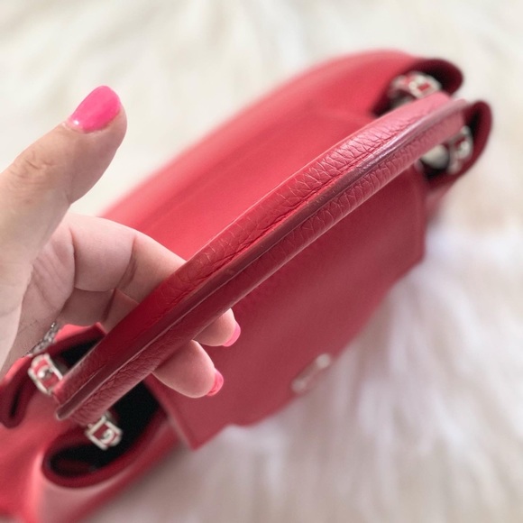 Louis Vuitton Red Capucine BB - Picture 4 of 10